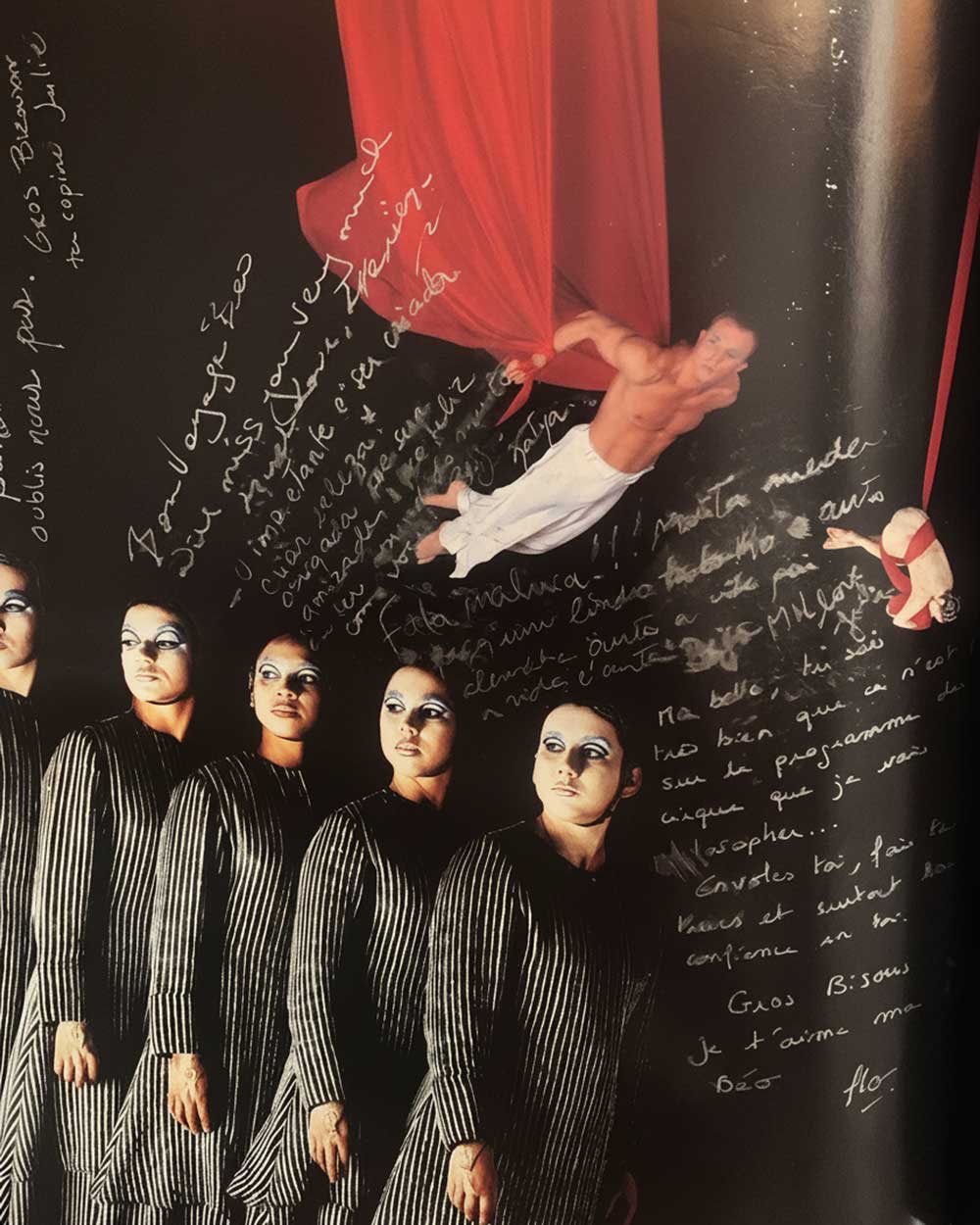 Beo Da Silva, 1998 beim Cirque du Soleil, Foto: Privat