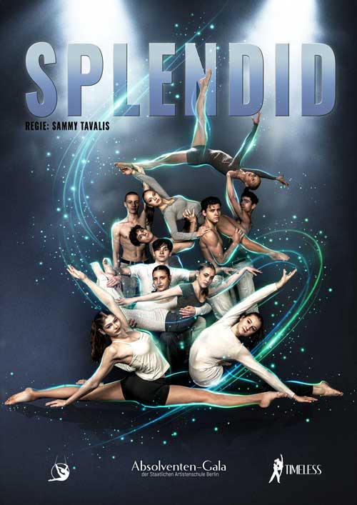 Absolventen-Show im Zirkuszelt